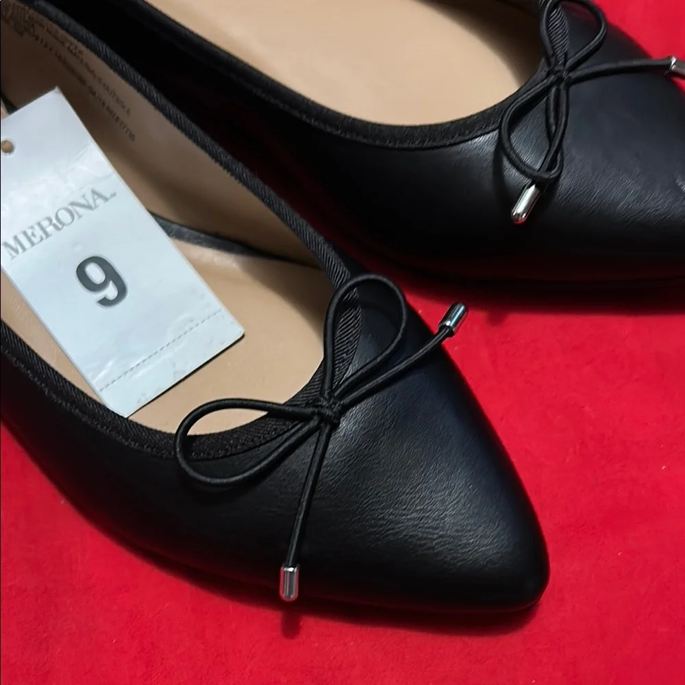 Merona Women's Black Ballet Flats
